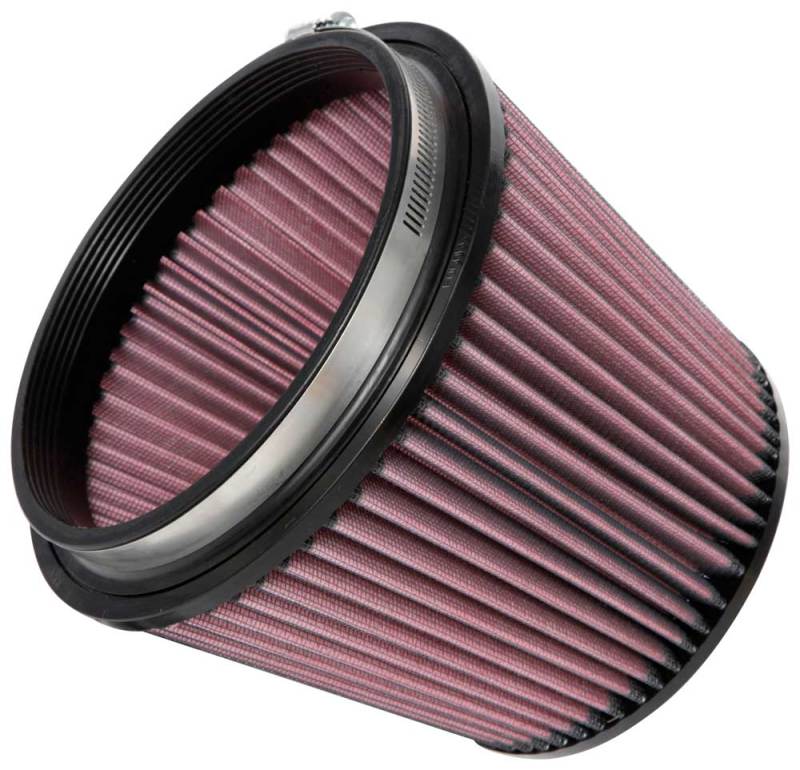 K&N Universal Clamp-On Air Filter 6in FLG / 7-1/2in B / 5-7/8in T / 6in H K&N Engineering Air Filters - Universal Fit  AXOPROS