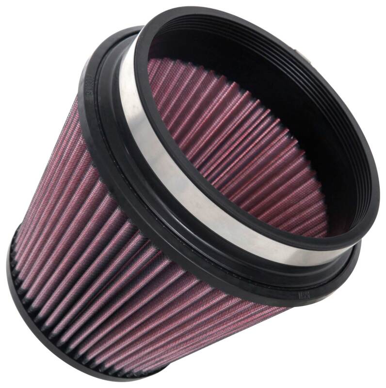 K&N Universal Clamp-On Air Filter 6in FLG / 7-1/2in B / 5in T / 6in H K&N Engineering Air Filters - Universal Fit  AXOPROS
