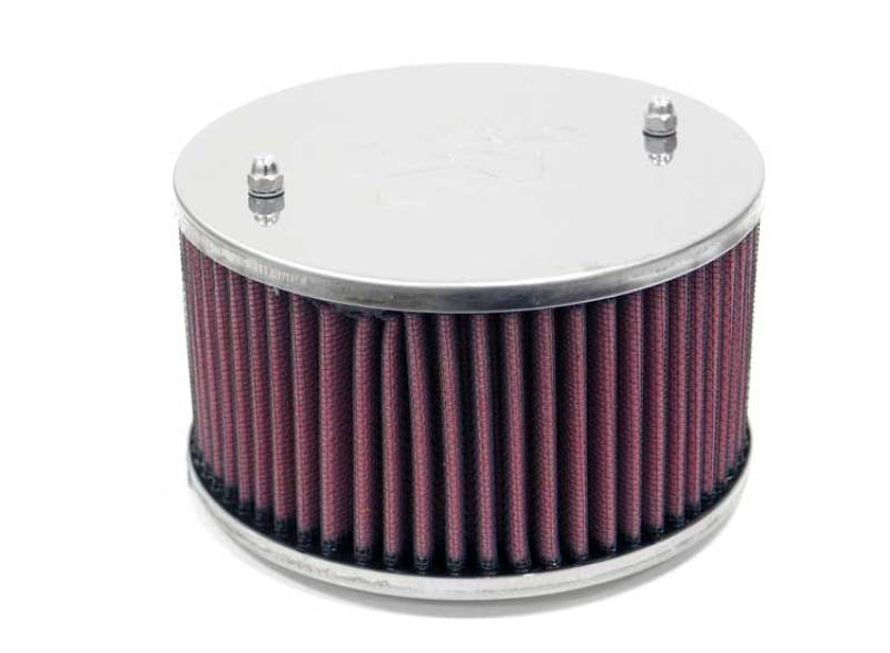 K&N Universal Custom Air Filter - Round 1.625in Flange / 1.625in ID / 2.75in Overall Height K&N Engineering Air Filters - Direct Fit AXOPROS