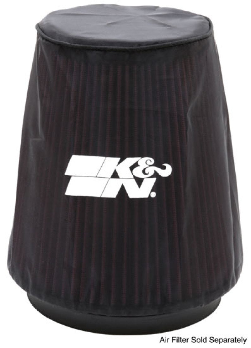 K&N Universal P Dry charger Round Tapered Air Filter Wrap Black K&N Engineering Pre-Filters AXOPROS