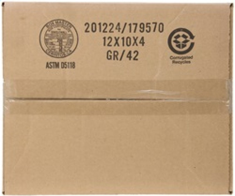 K&N Universal Plenum 11.89in L x 9in Dia x 4.75in H - Black K&N Engineering Air Intake Components AXOPROS