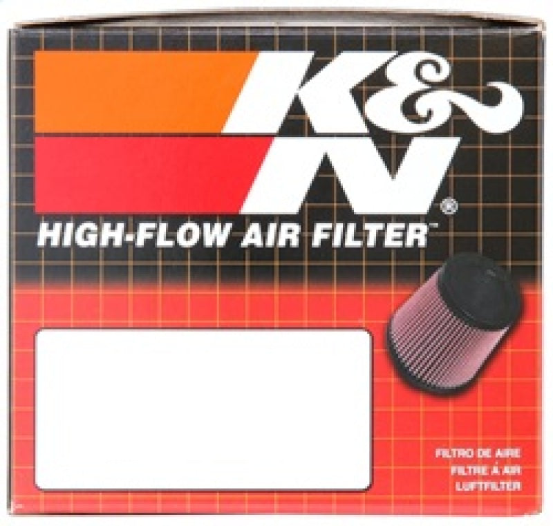 K&N Universal Rubber Filter 1 1/2in FLG 3in OD 4in Height K&N Engineering Air Filters - Universal Fit  AXOPROS