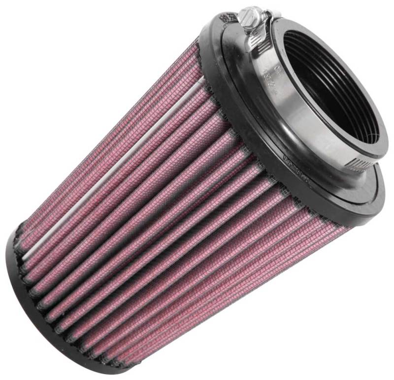 K&N Universal Rubber Filter 2-1/2in Flg / 4-1/2in OD B / 3-1/2in OD T / 6in H - Black Top K&N Engineering Air Filters - Universal Fit  AXOPROS