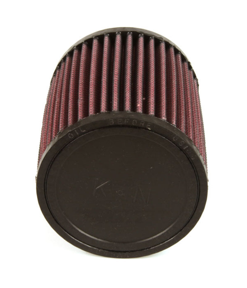 K&N Universal Rubber Filter 3 inch 5 Degree FLG 4 1/2 inch OD 5 inch Height K&N Engineering Air Filters - Universal Fit AXOPROS
