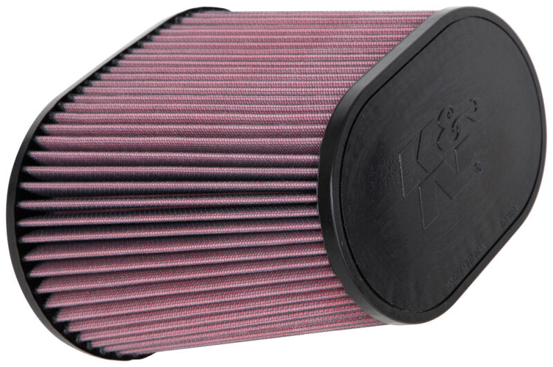 K&N Universal Rubber Filter 4in FLG 9IN x 5-3/4IN B / 7 x 4-1/2IN T / 7-1/2IN H K&N Engineering Air Filters - Universal Fit  AXOPROS