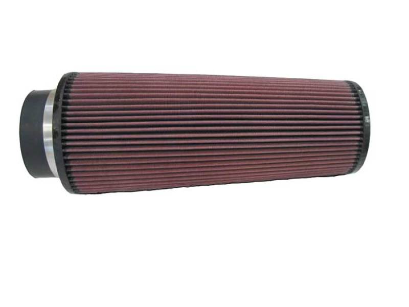 K&N Universal Rubber Filter 4inch FLG / 6inch OD-B / 4-5/8inch OD-T / 14inch H K&N Engineering Air Filters - Universal Fit AXOPROS