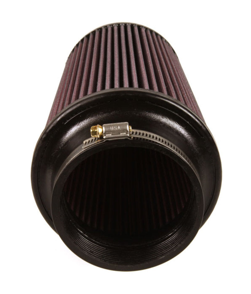K&N Universal Rubber Filter 4inch FLG / 6inch OD-B / 4-5/8inch OD-T / 9inch H K&N Engineering Air Filters - Universal Fit AXOPROS