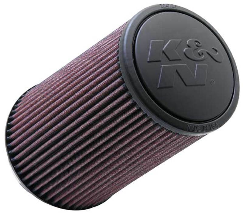 K&N Universal Rubber Filter 4inch FLG / 6inch OD-B / 4-5/8inch OD-T / 9inch H K&N Engineering Air Filters - Universal Fit AXOPROS