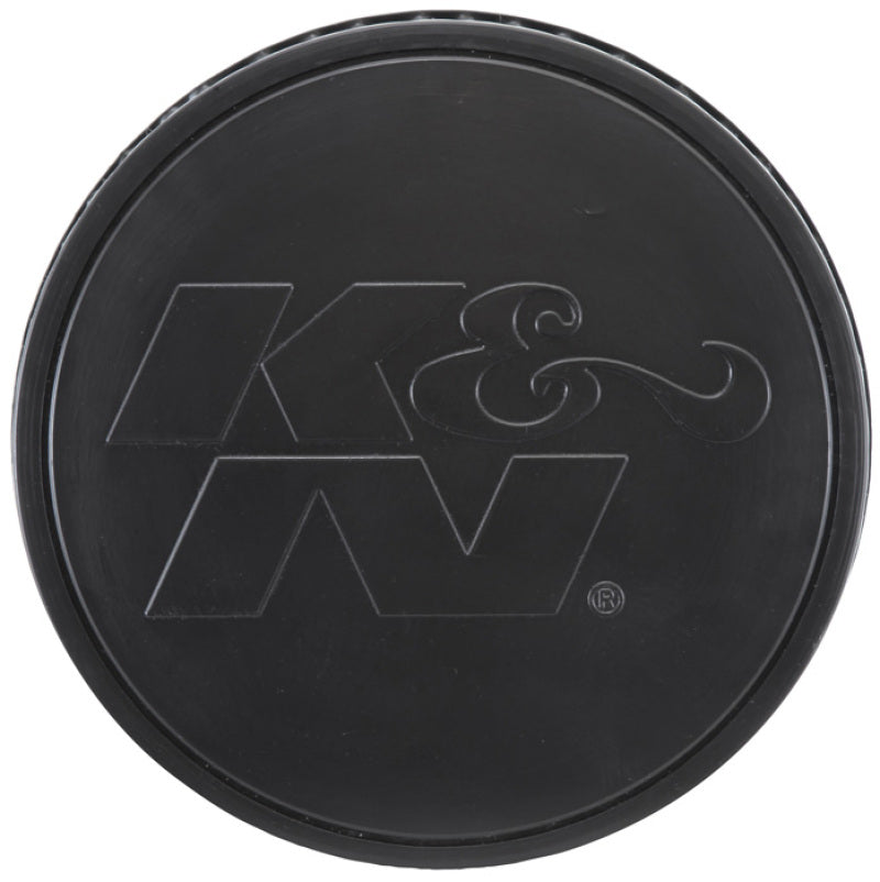K&N Universal Rubber Filter-Round Tapered 4.5in Flange ID x 8in Base OD x 6.625in Top OD x 8in H K&N Engineering Air Filters - Universal Fit  AXOPROS