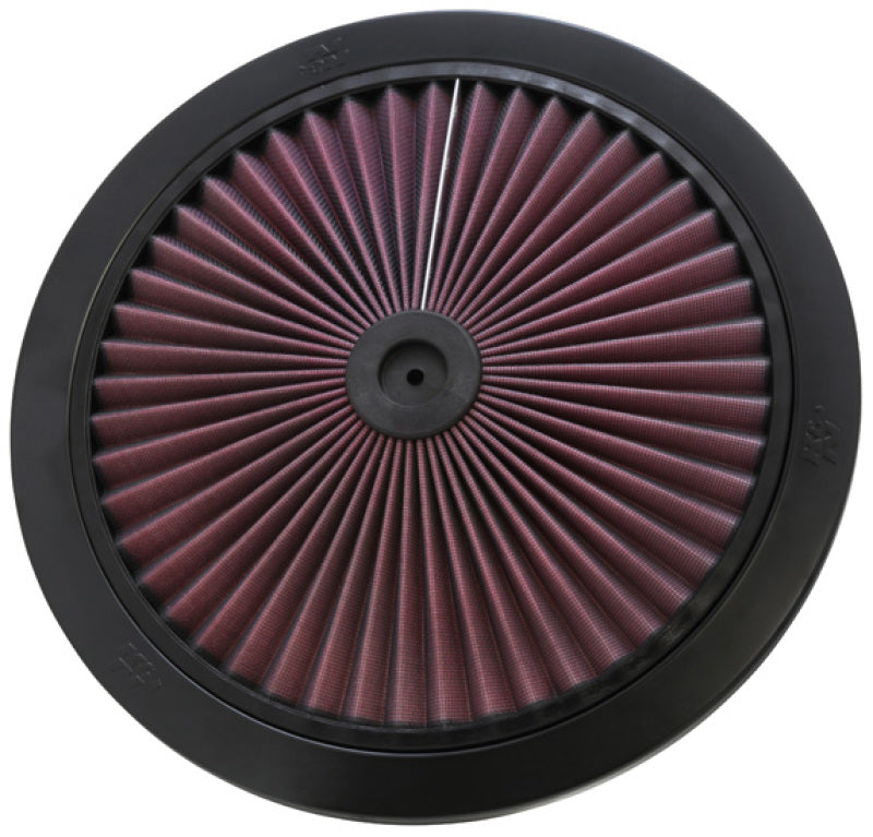 K&N X-Stream Top Filter X-Stream 14 inch OD Black K&N Engineering Air Filters - Universal Fit  AXOPROS