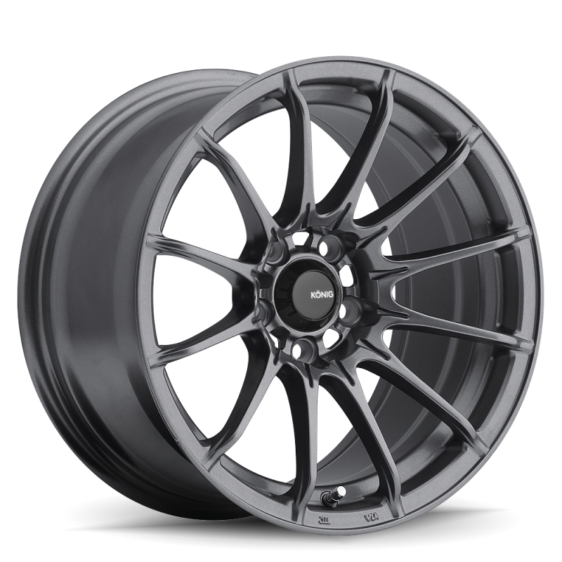 Konig Dial In 15x7 4x100 ET35 Matte Grey Konig Wheels - Cast AXOPROS