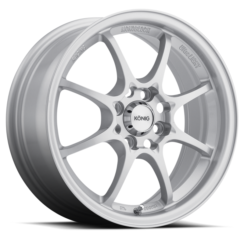 Konig Helium 15x6.5 4x100 ET40 Silver Konig Wheels - Cast AXOPROS