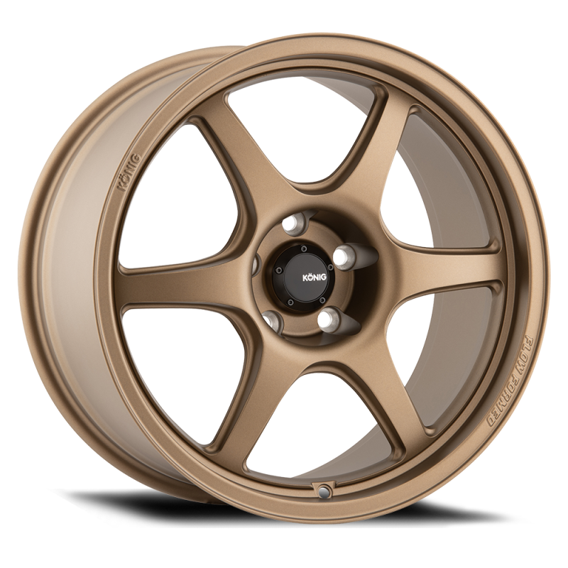 Konig Hexaform 15x8 4x100 ET25 Matte Bronze Konig Wheels - Cast AXOPROS