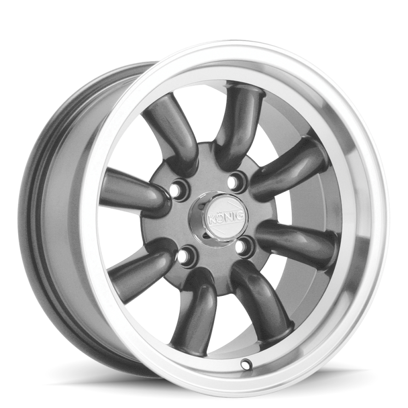 Konig Rewind 15x7 4x114.3 ET0 Graphite Konig Wheels - Cast AXOPROS