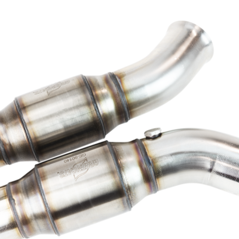 Kooks 14+ Chevy Corvette C7 3in x 3in GREEN Cat SS X-Pipe Kooks HDR Req Kooks Headers X Pipes AXOPROS