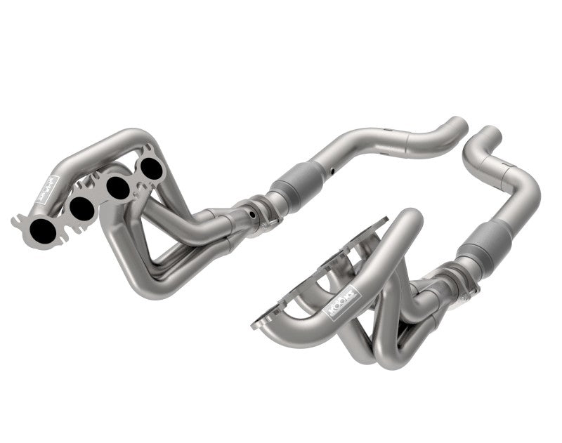 Kooks 2020 Mustang GT500 5.2L 2in x 3in SS Headers w/GREEN Catted Connection Pipe Kooks Headers Headers & Manifolds AXOPROS