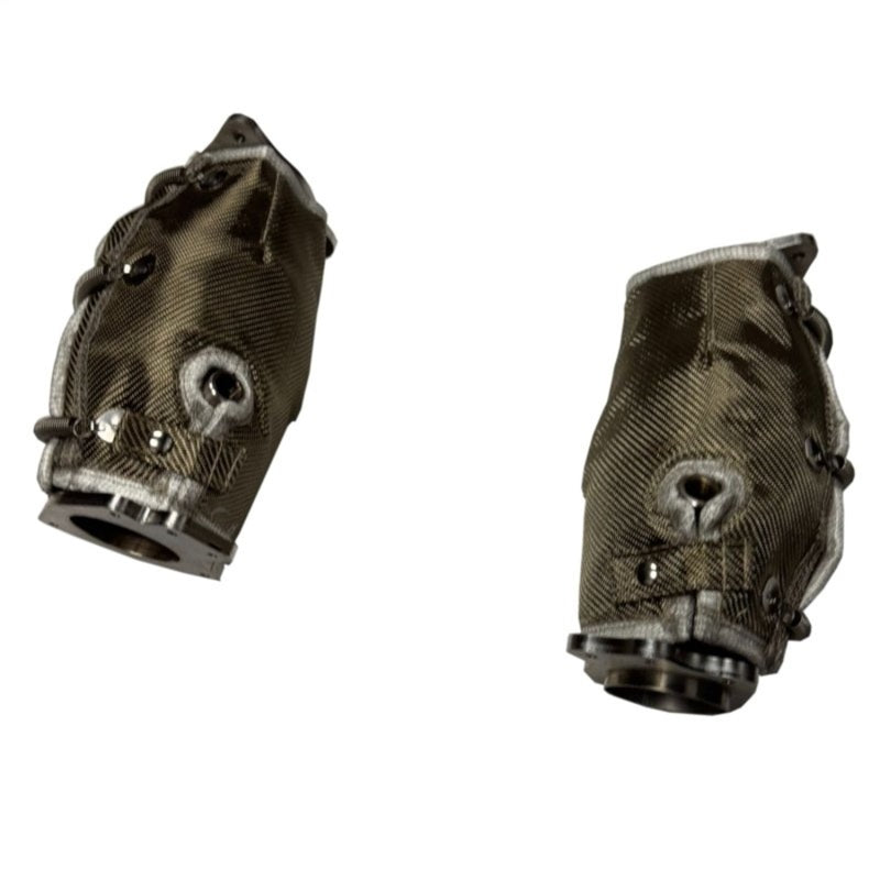 Kooks 23+ Chevrolet Corvette C8 Z06/LT6 5.5L 3in. SS 5in. Bodied Ultra-GREEN Conn. w/Blankets Kooks Headers Connecting Pipes AXOPROS