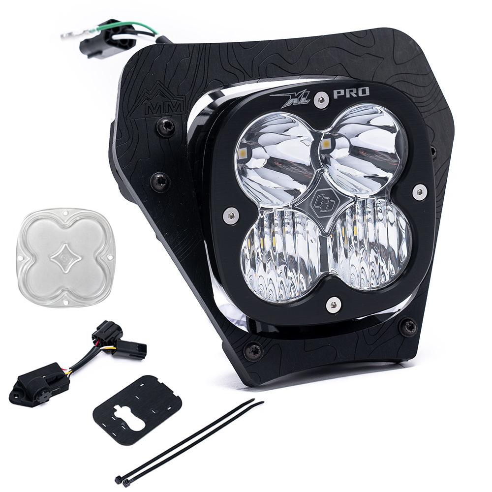 KTM XL Pro (D/C) Headlight Kit /w Dimmer Baja Designs Headlight Conversion Kit AXOPROS