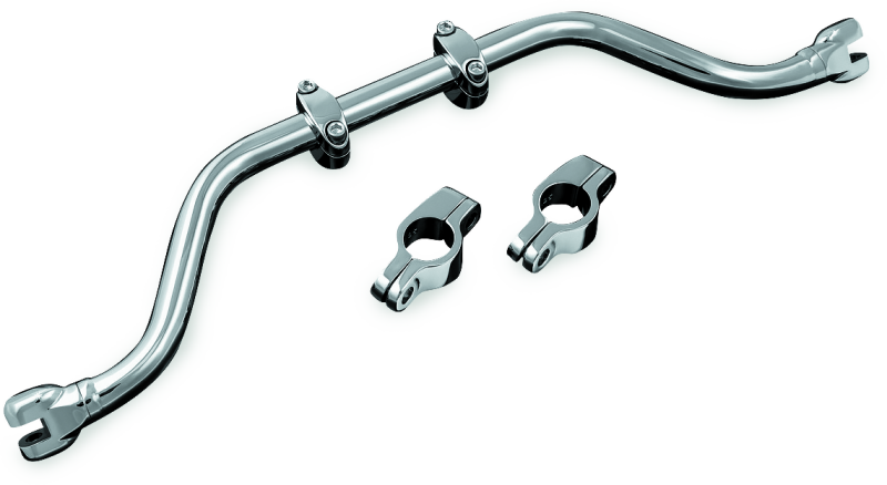 Kuryakyn Adjustable Mustache Bar For 91-17 Dyna Chrome Kuryakyn Handlebars AXOPROS