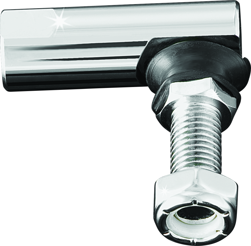 Kuryakyn Barrel Style Right Hand Female 5/16in-24 Threads Chrome Kuryakyn Hardware - Singles AXOPROS