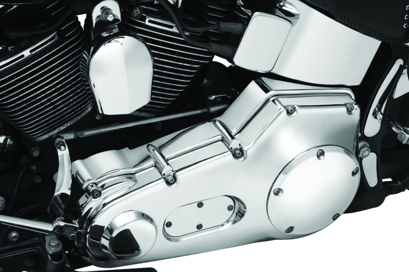 Kuryakyn Cast Inner Primary Cover 00-06 Softail Models Chrome Kuryakyn Engine Covers AXOPROS