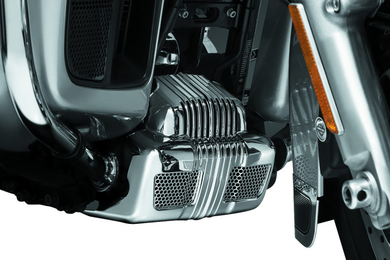 Kuryakyn Coolant Pump Cover 14-16 Touring Models Chrome Kuryakyn Water Pumps  AXOPROS