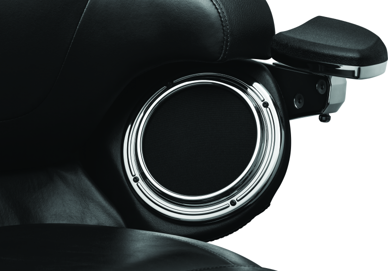 Kuryakyn Corona Speaker Grills Chrome Kuryakyn Exterior Trim AXOPROS