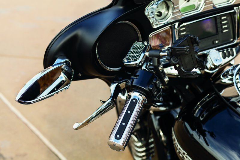Kuryakyn Corona Speaker Grills Chrome Kuryakyn Exterior Trim AXOPROS
