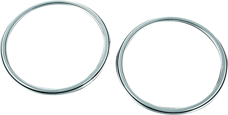 Kuryakyn Corona Speaker Grills Chrome Kuryakyn Exterior Trim AXOPROS