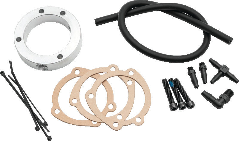 Kuryakyn Crankcase Breather Kit 07-23 XL Sportster Models Kuryakyn PCV Valves AXOPROS