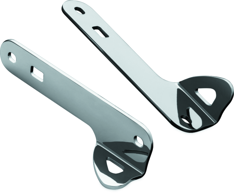 Kuryakyn Custom Teardrop Tie-Down Brackets 14-Up Touring Chrome Kuryakyn Brackets AXOPROS