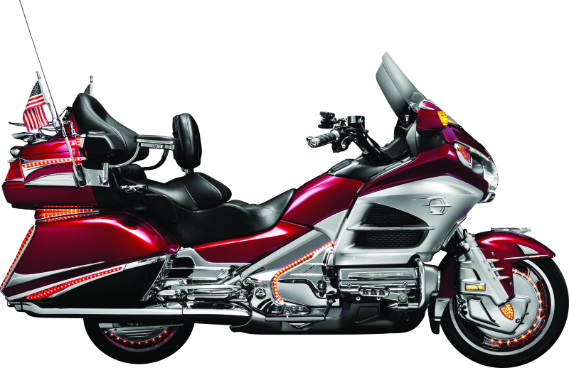 Kuryakyn Deco Eagle Fender Ornament 01-22 Honda GL1800 Chrome Kuryakyn Exterior Trim AXOPROS