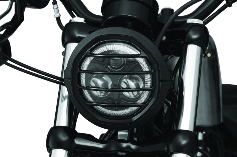 Kuryakyn Dillinger Headlight Trim 5-3/4 Black Kuryakyn Light Bars & Cubes AXOPROS