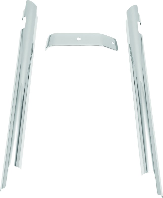 Kuryakyn Downtube Covers 07-17 Softail Chrome Kuryakyn Frame Sliders AXOPROS