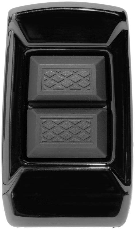 Kuryakyn Enygma Brake Pedal Pad FL Touring Models - Gloss Black Kuryakyn Pedals AXOPROS