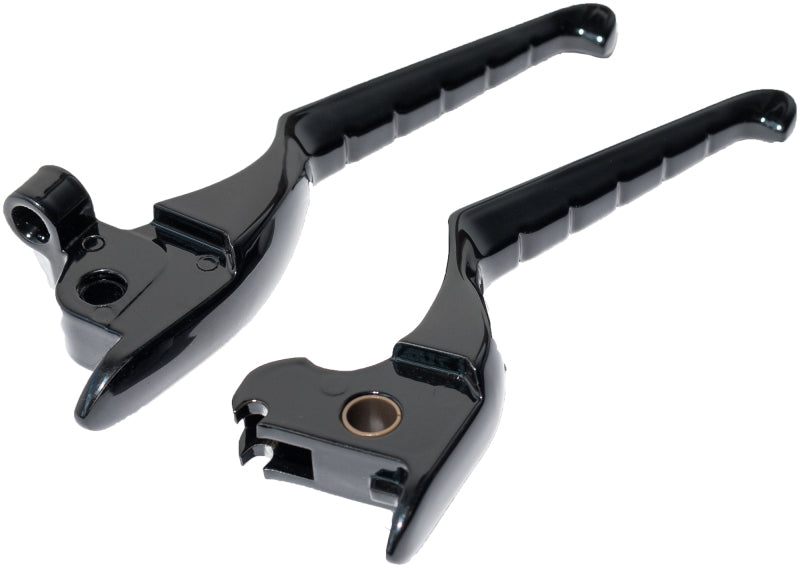 Kuryakyn 14-16 HD FL Touring Enygma Lever Kit - Gloss Black Kuryakyn Levers AXOPROS