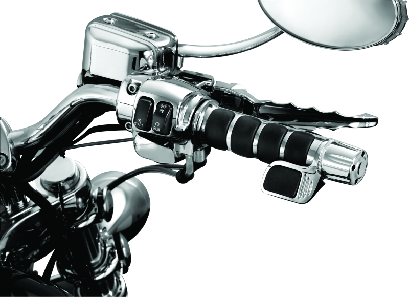 Kuryakyn Grip End Weights Chrome Kuryakyn Grips AXOPROS