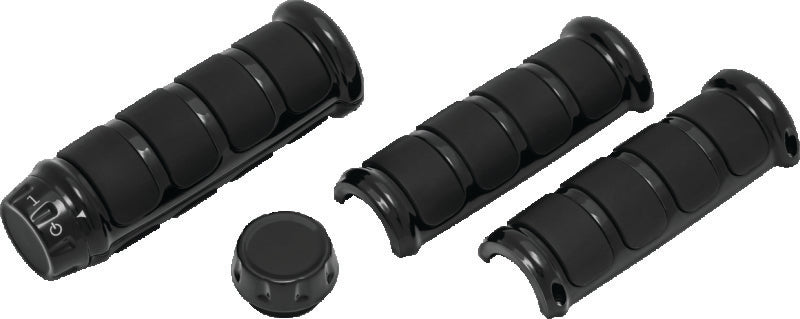 Kuryakyn ISO Grips For Heated Grips Black Kuryakyn Grips AXOPROS