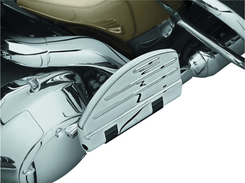Kuryakyn ISO Passenger Floorboards Chrome Kuryakyn Footpegs  AXOPROS