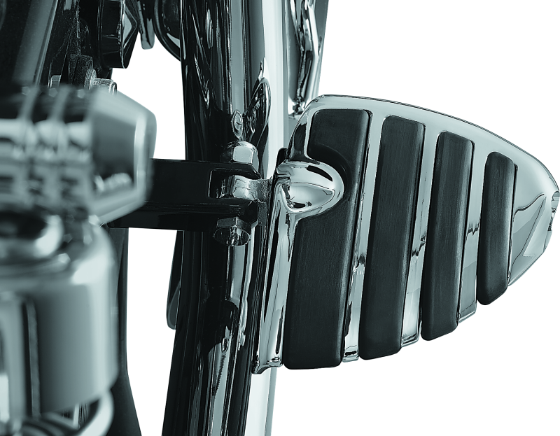 Kuryakyn ISO Wing Mini Boards With Male Mount Adapter Chrome Kuryakyn Running Boards  AXOPROS