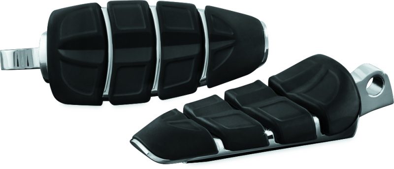 Kuryakyn Kinetic Pegs With Male Mount Adapter Chrome Kuryakyn Footpegs AXOPROS