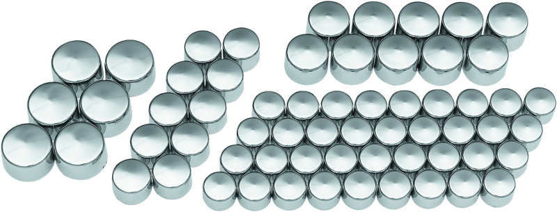 Kuryakyn Kool Kaps Engine Kit Milwaukee-8 Chrome Kuryakyn Hardware Kits - Other AXOPROS