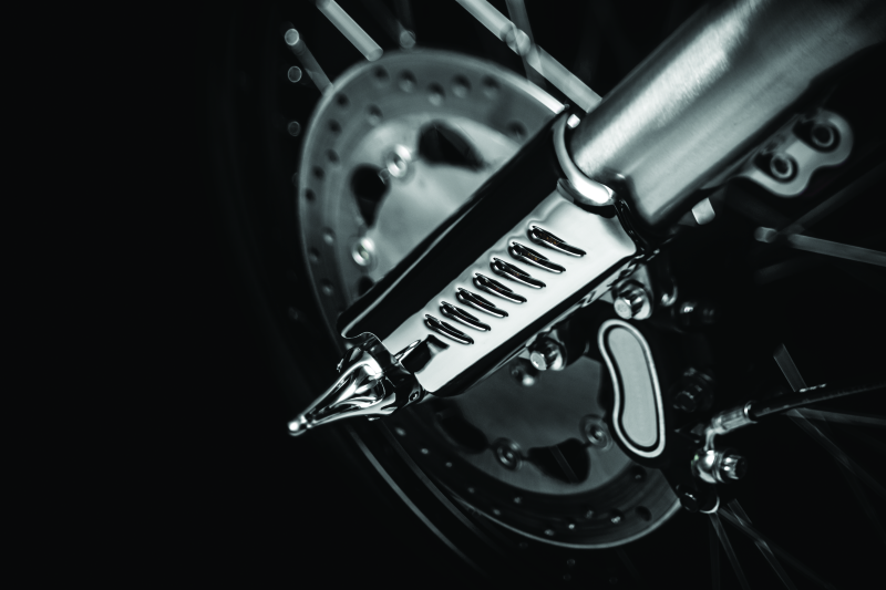 Kuryakyn Lower Leg Deflector Shields 00-13 Touring Chrome Kuryakyn Wind Deflectors AXOPROS