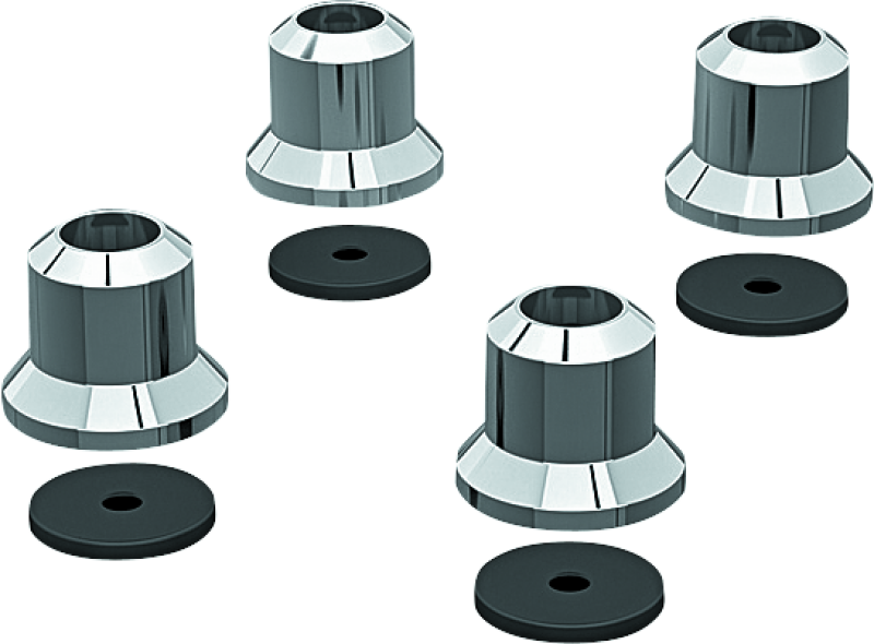 Kuryakyn Luggage Rack Risers 01-22 Honda GL1800 Chrome Kuryakyn Cargo Organization  AXOPROS