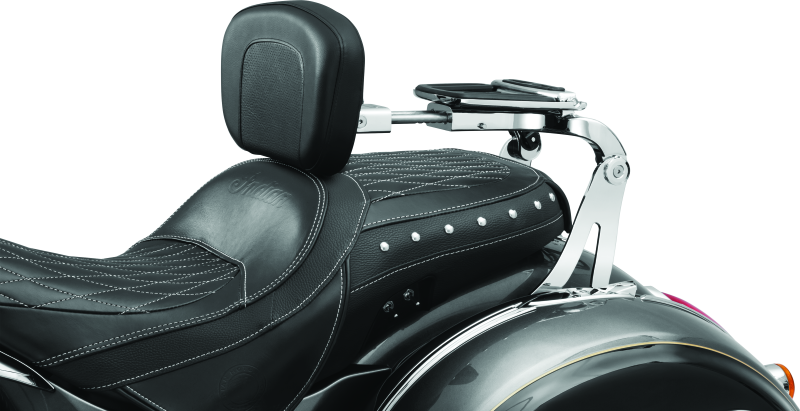 Kuryakyn Multi-Purpose Backrest Chrome Kuryakyn Seats AXOPROS