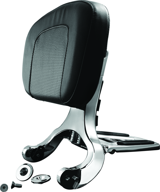 Kuryakyn Multi-Purpose Backrest Chrome Kuryakyn Seats AXOPROS