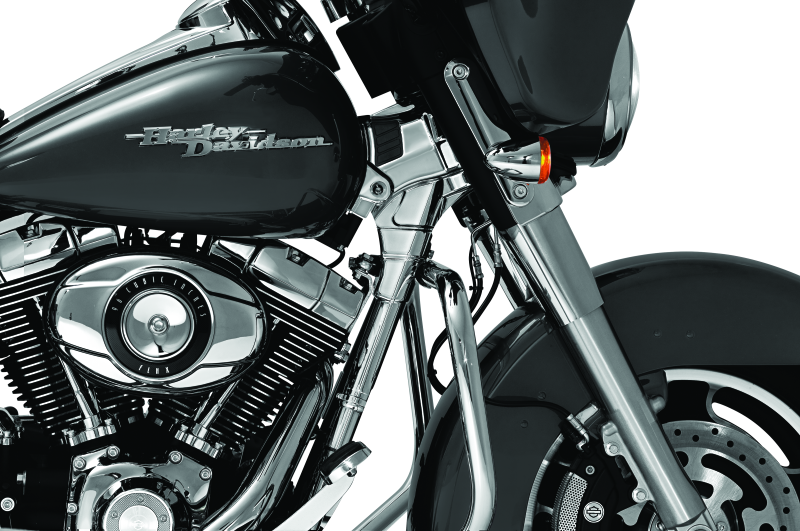 Kuryakyn Neck Cover For 09-13 Touring Models Chrome Kuryakyn Exterior Trim AXOPROS
