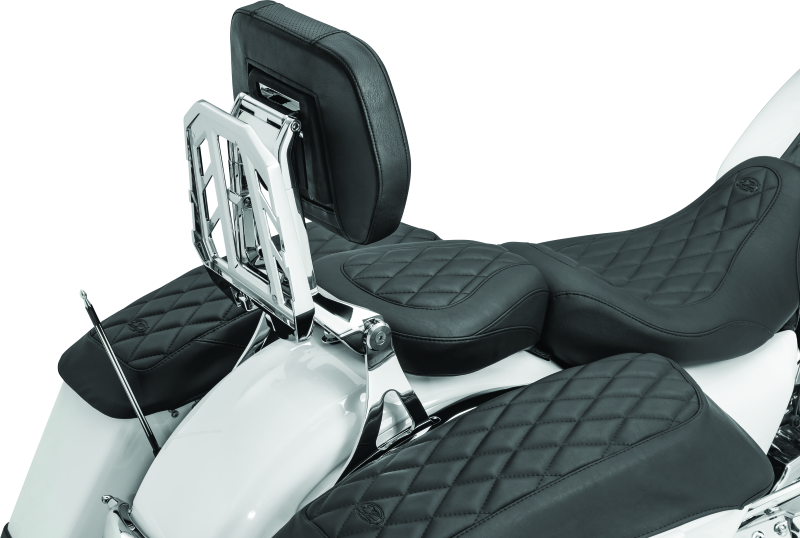 Kuryakyn Neo Driver & Passenger Backrest Chrome Kuryakyn Seats AXOPROS