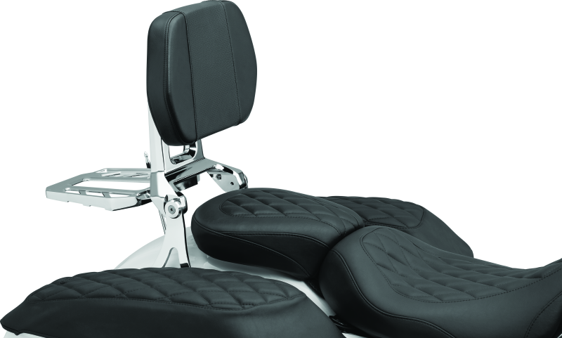 Kuryakyn Neo Driver & Passenger Backrest Chrome Kuryakyn Seats AXOPROS