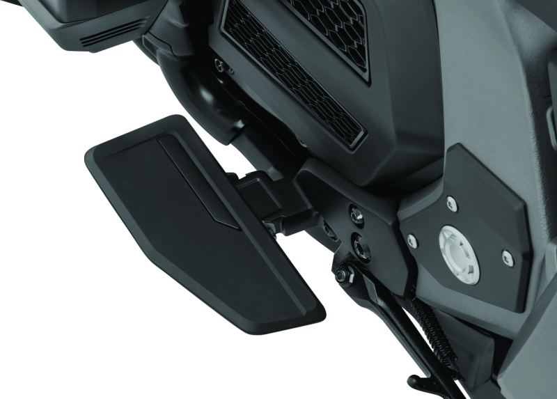 Kuryakyn Omni Driver Floorboard Kit For GL1800 with DCT Satin Black Kuryakyn Footpegs AXOPROS